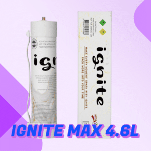 Ignite Max 4.6L nitrous oxide cream charger tank for fast Melbourne nangs delivery
