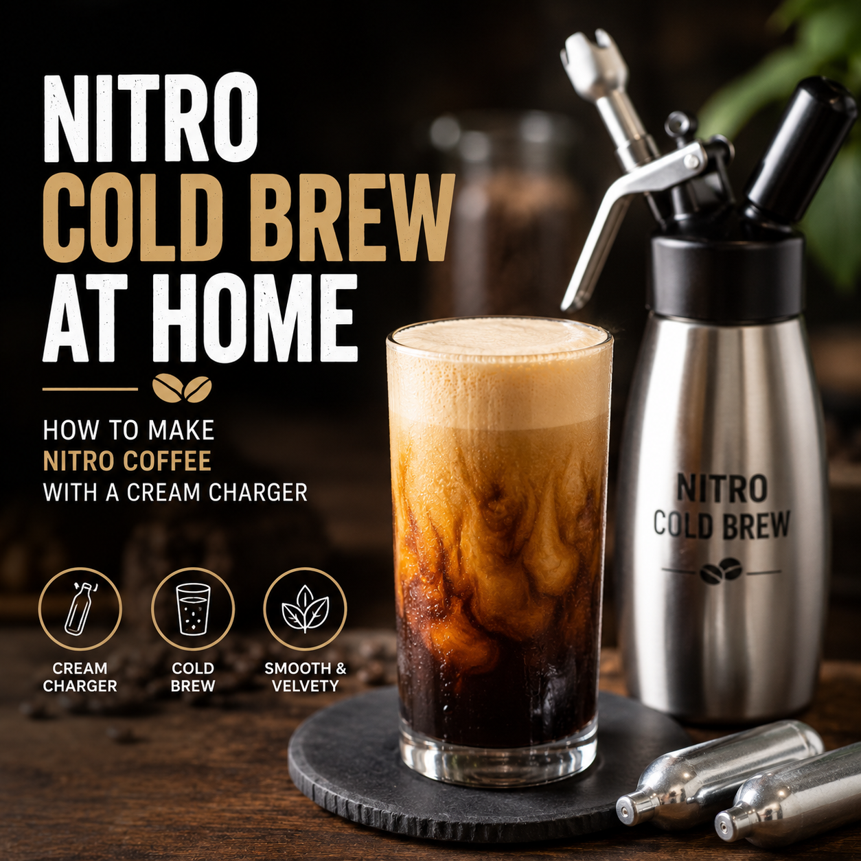 Nitro cold brew at home